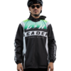PLEASURE OF SPEED GREEN WINDBREAKER