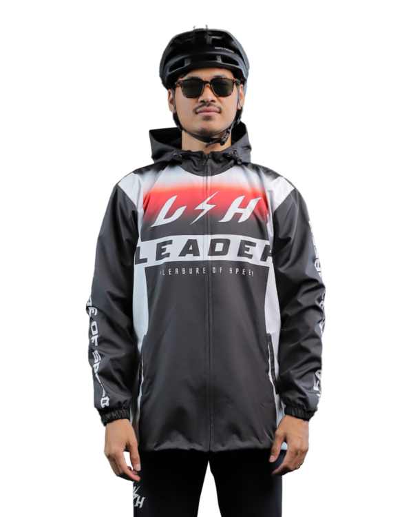 PLEASURE OF SPEED WINDBREAKER RED